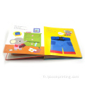 Ban à couverture rigide personnalisée Baby Books Children's